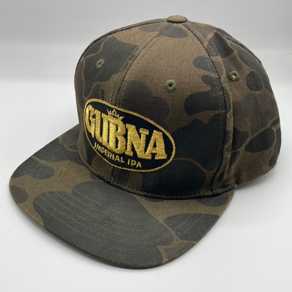 Lids Gubna Imperial IPA Camo Print Adjustable Snap Back Baseball Hat Cap